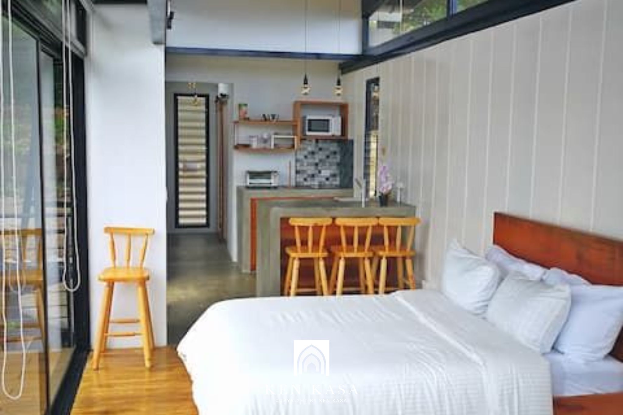 mẫu thiết kế phòng homestay giá rẻ container